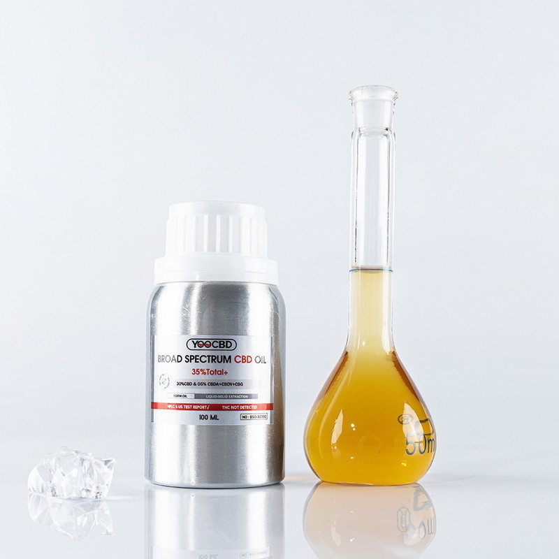 YOOCBD Food Grade Cosmetic CBD Oil Organic Cannabidiol Oil Cas 13956-29-1