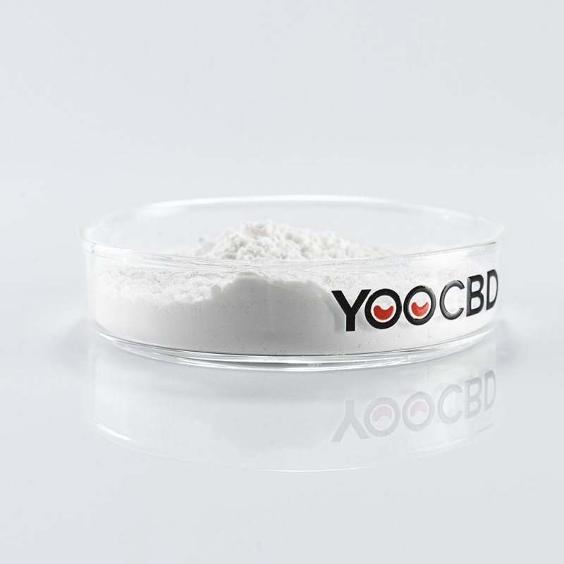 White Solid Water Soluble Nano Cbd Isolate Powder For Medicine C21H30O2