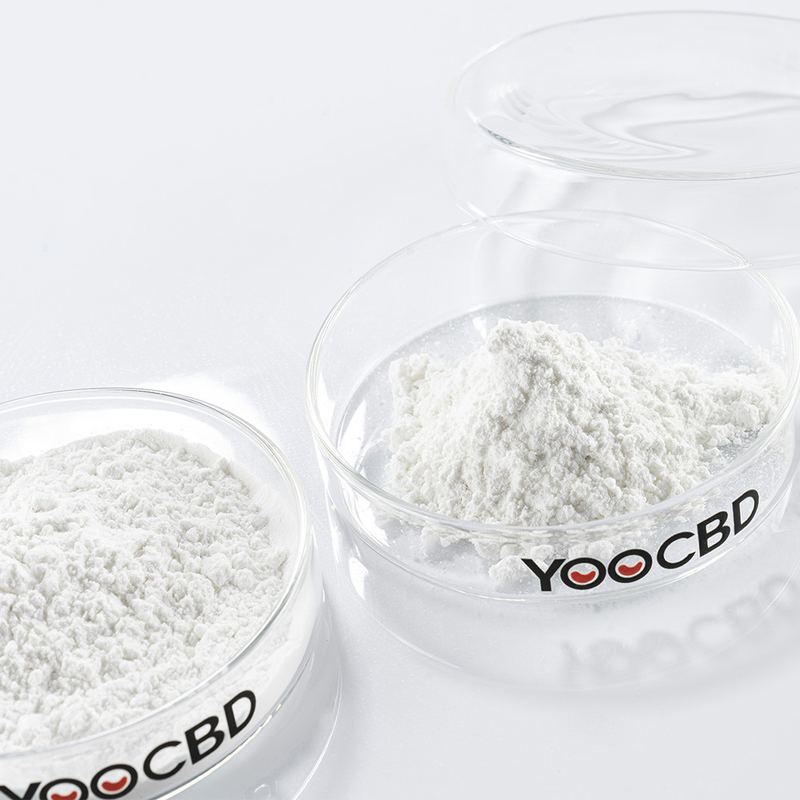 Multifunctional 99.5% Vaping Cbd Isolate Powder Supercritical CO2 Extraction